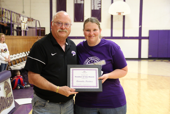 October Teacher of the Month