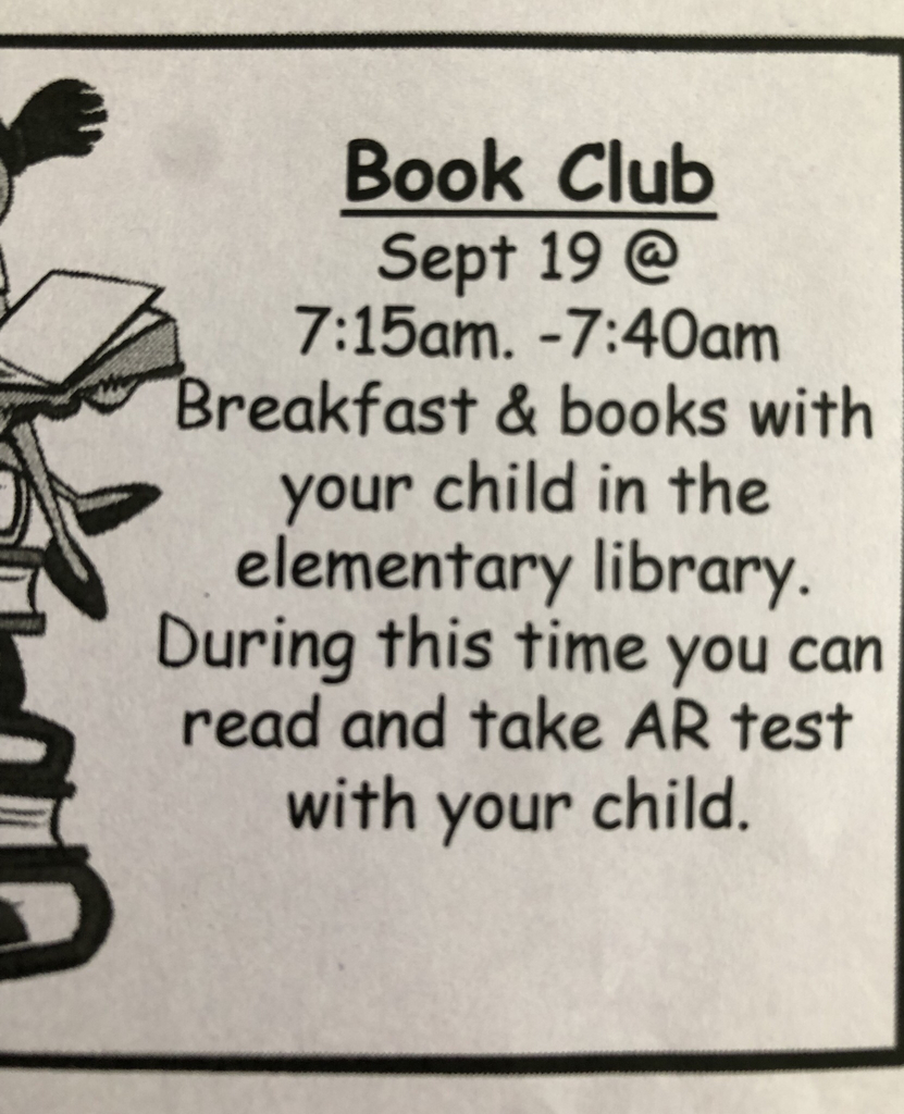 Reminder about Book Club tomorrow morning! We hope to see you there!
